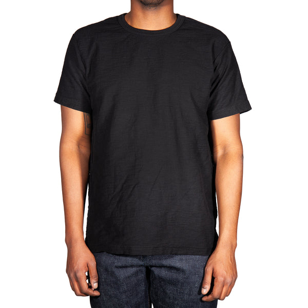 Model wearing tee