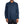 Man wearing a blue checkered shirt on a white background