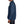 Person wearing a blue checkered shirt on a white background