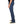 Person wearing navy blue pants on a white background