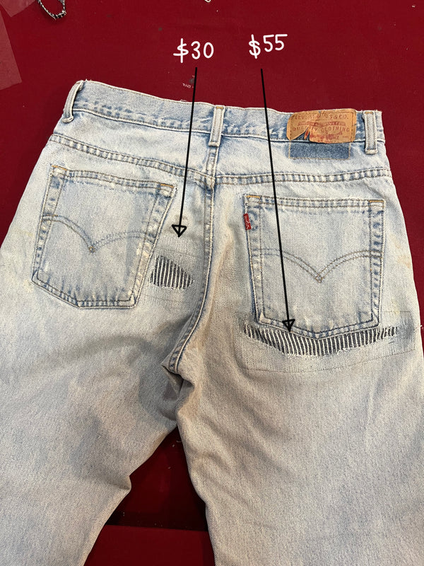 Darning / Denim Repair