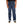 Person wearing blue jeans on a white background