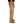 Beige pants worn by a person on a white background
