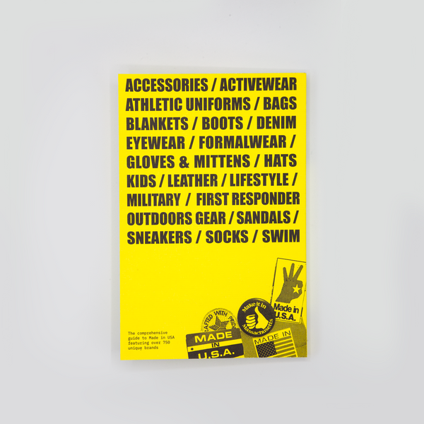 Crafted with Pride made in usa directory book back cover