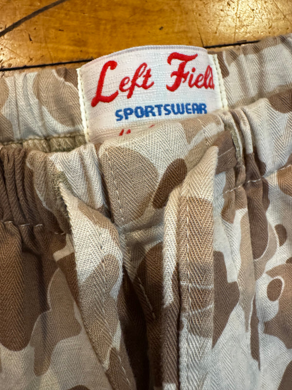 Light Tan Frog Skin Shorts
