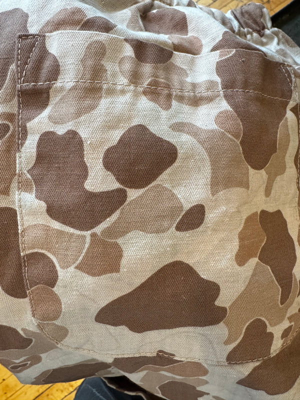 Light Tan Frog Skin Shorts