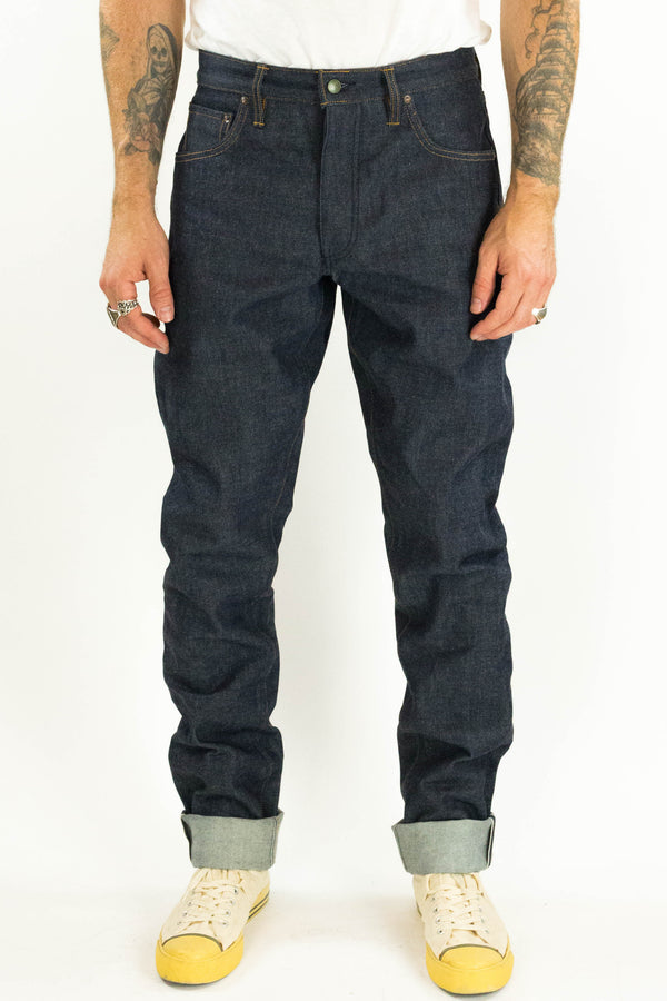 Atlas Vidalia Mills 14 oz Indigo Raw Denim  (Running tight, size up 1)