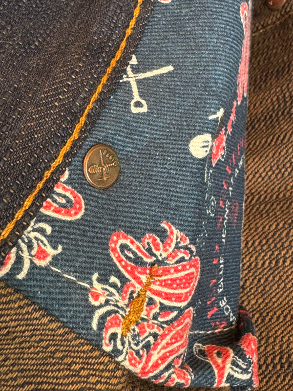 Kakishibu denim