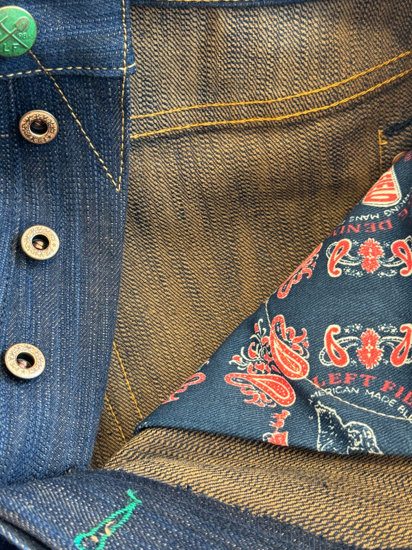 Kakishibu denim