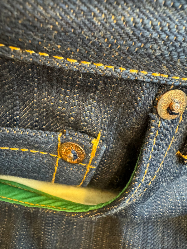 Kakishibu denim
