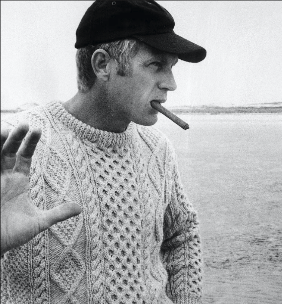 Picture of Steve McQueen wearing similar sweater