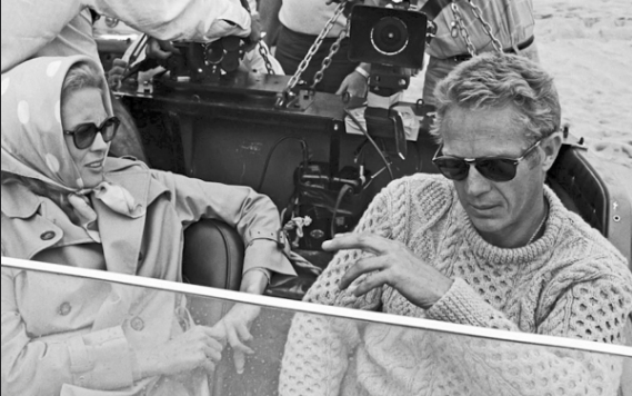 Picture of Steve McQueen wearing similar sweater
