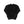Black sweater with a textured pattern on a white background