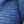 Close-up of blue textured fabric