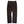 Pair of brown chino trousers with pockets and a zipper fly.
