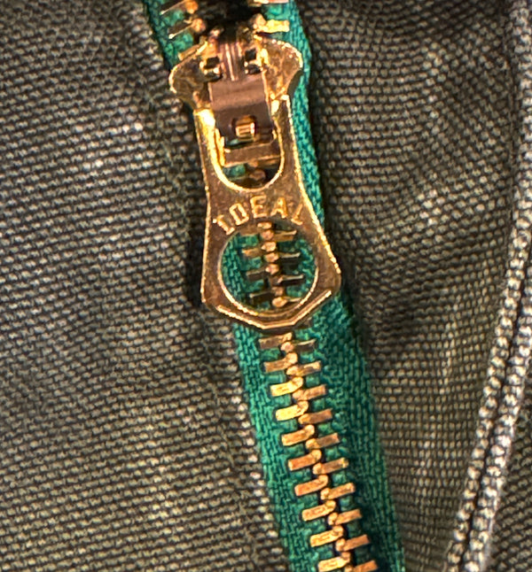 Olive Double Knee Ideal Zipper