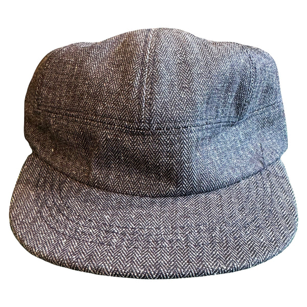 Indigo Herringbone Engineer cap