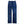 Pair of blue jeans on a white background