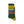 Olive and Orange Striped Bamboo Tube Socks