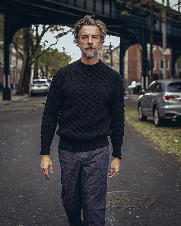 Man wearing sweater