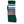 A pair of green and white striped bamboo tube socks with the brand label 'Left Field NYC' displayed at the top.