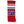 A pair of red and white striped bamboo tube socks with the brand label 'Left Field Stretch' visible.