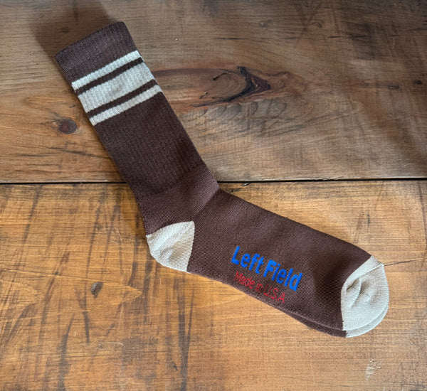Bamboo socks chocolate color