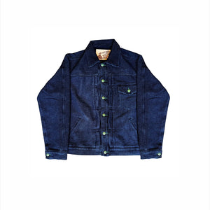 Sashiko Indigo Denim Jacket