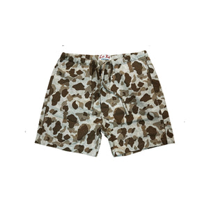 Light Tan Frog Skin Shorts