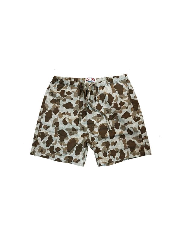 Light Tan Frog Skin Shorts
