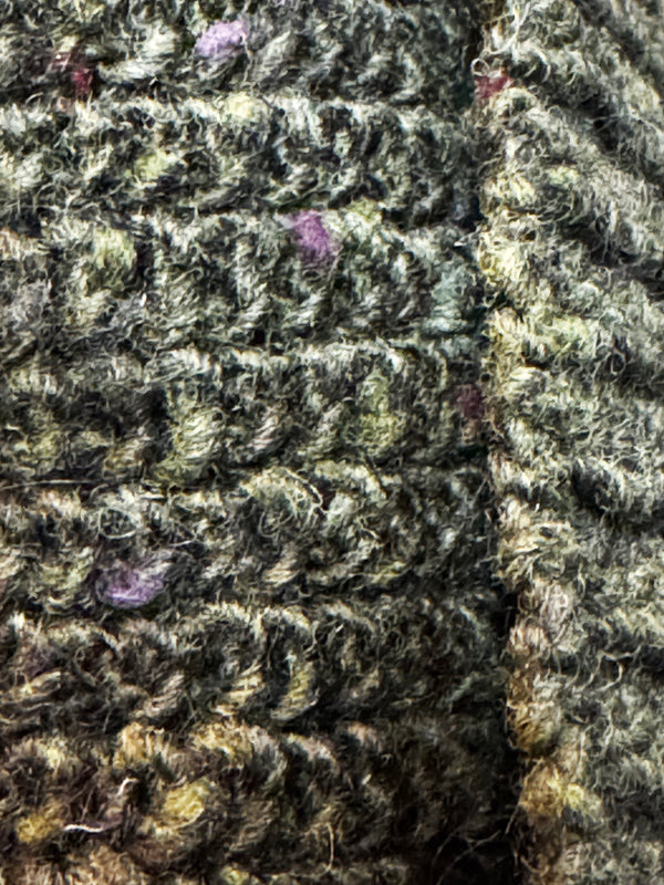Close-up of textured fabric with a pattern
