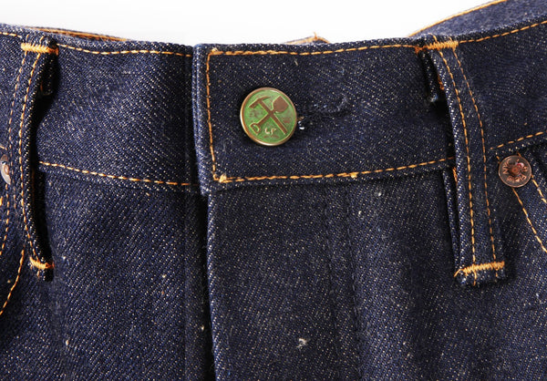 Seconds 15 oz Chelsea Nihon Menpu w/beige weft - Left Field NYC