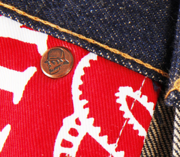 Seconds 15 oz Chelsea Nihon Menpu w/beige weft - Left Field NYC