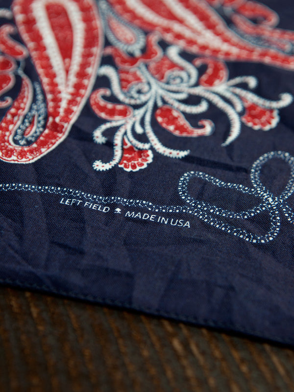 Left Field Rotary Printed Bandana - Left Field NYC