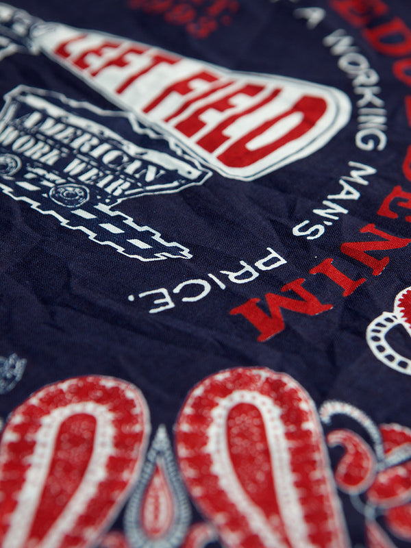 Left Field Rotary Printed Bandana - Left Field NYC