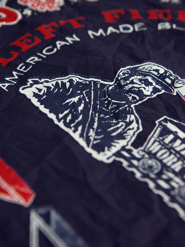 Left Field Rotary Printed Bandana - Left Field NYC