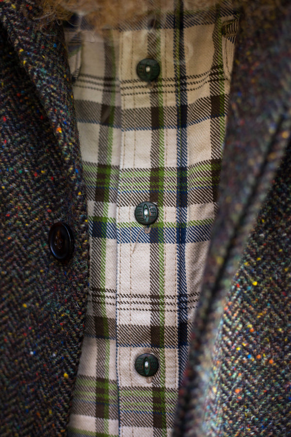 Prairie Heavyweight Tartan Twill Work Shirt with LF Buttons