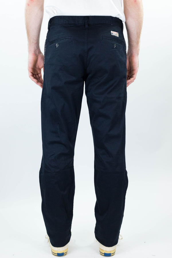 Coal Miner Navy 9 oz Japanese stretch sateen twill