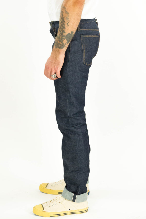 Chelsea Vidalia Mills 14 oz Indigo Selvedge(last of the dark blue indigo run)