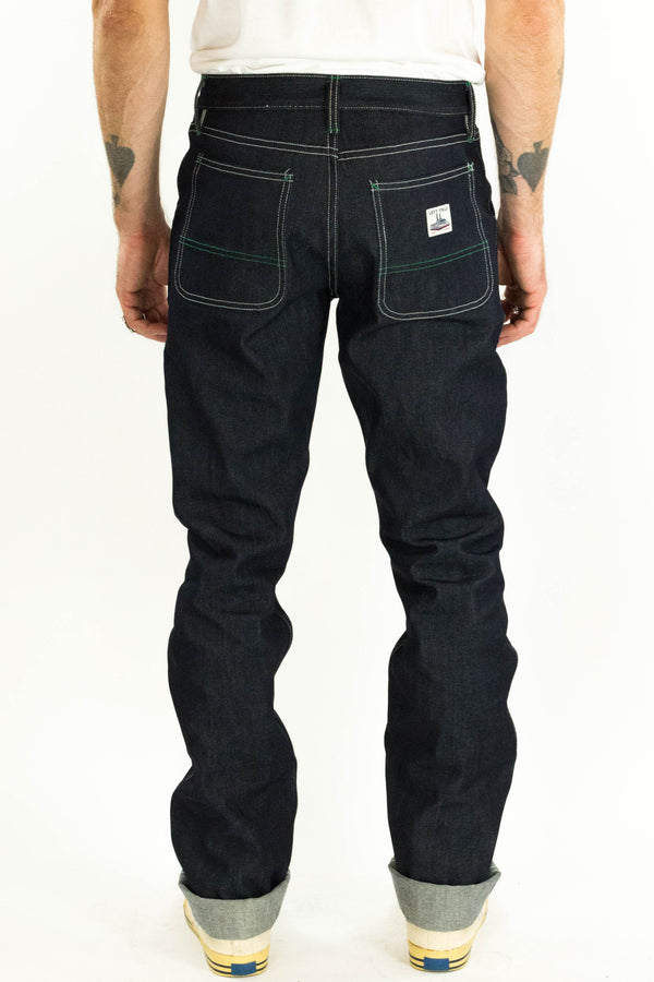 Work Uniform Jean 13 oz Cone White Oak broken twill