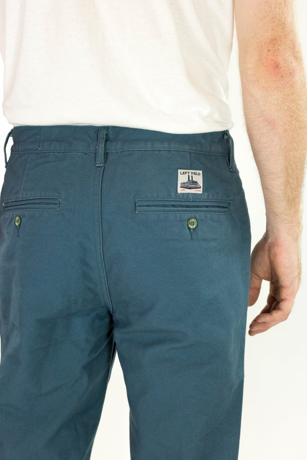 Steel Blue Work Uniform Mt. Vernon Mills Duck Chino