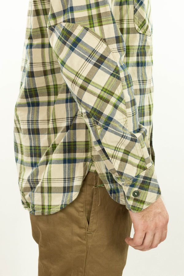 Prairie Heavyweight Tartan Twill Work Shirt with LF Buttons