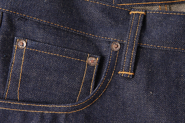 Seconds 15 oz Chelsea Nihon Menpu w/beige weft - Left Field NYC