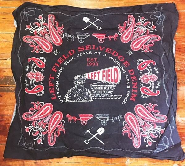 Left Field Rotary Printed Bandana - Left Field NYC