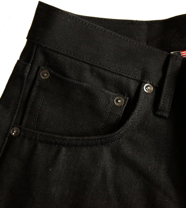Greaser Black Maria Vidalia Mills 14 oz Selvedge Sulphur Denim* deadstock, no more black.