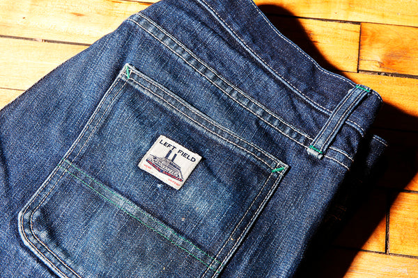 Work Uniform Jean 13 oz Cone White Oak broken twill - Left Field NYC