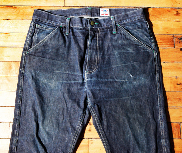 Work Uniform Jean 13 oz Cone White Oak broken twill - Left Field NYC