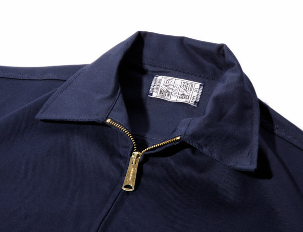 navy garage jacket