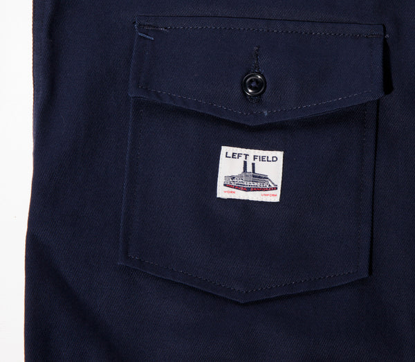 navy garage jacket