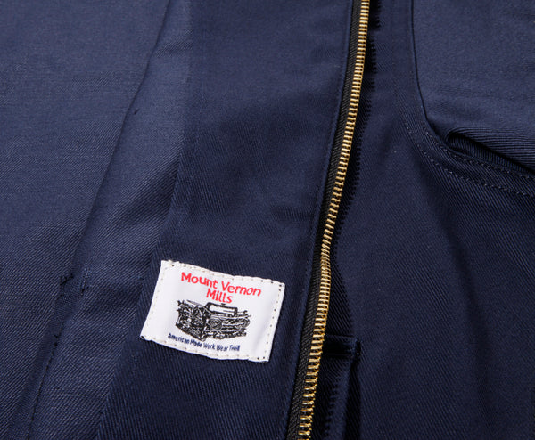 navy garage jacket